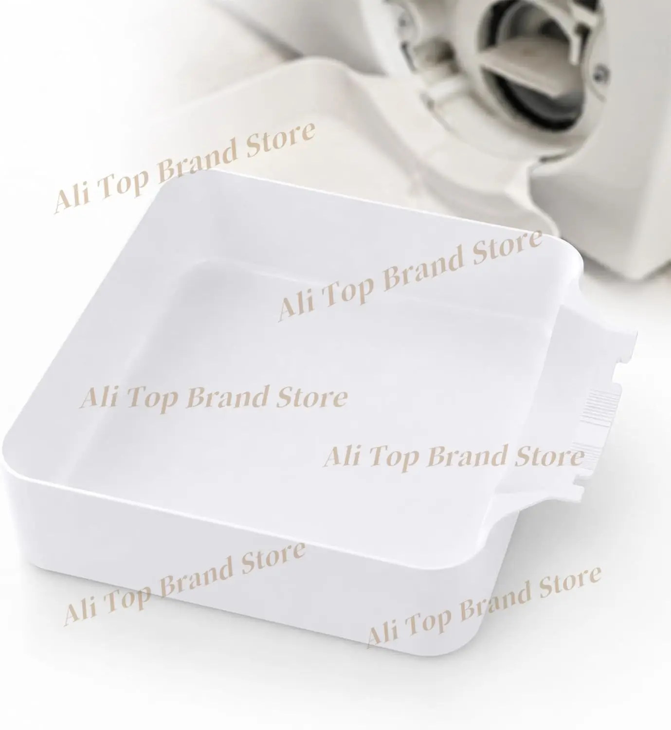 Washing Machine Drainage Tray 3D Printing Drain Funnel Drip Tray for Cleaning Lint Filters Water Catch Tray Stops Floor Spills