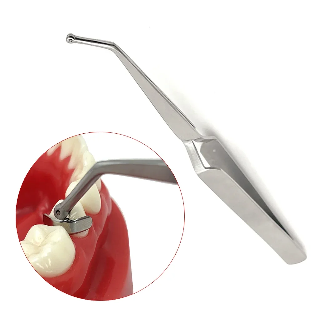 1pcs Dental Matrix Holder Clamp 15Cm Sectional Matrix Forceps for Dental Restoration Dentist Tweezer Tools