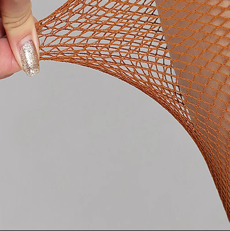 Professionelle Hard Mesh Strumpfhosen Latin Dance Netzstrümpfe Wettbewerb Spezielle Strumpfhosen Sohle Rutschfeste Bone Line Oxford Socken – Detail 5