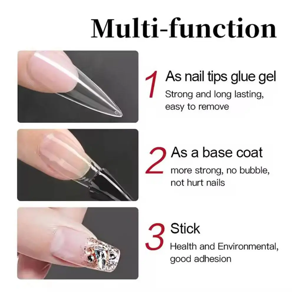 Special Glue For Nail Polish Quick Drying Nail Glue False Nail Strong Adhesive Nails Tip Gel Long-lasting Waterproof Nail Art To