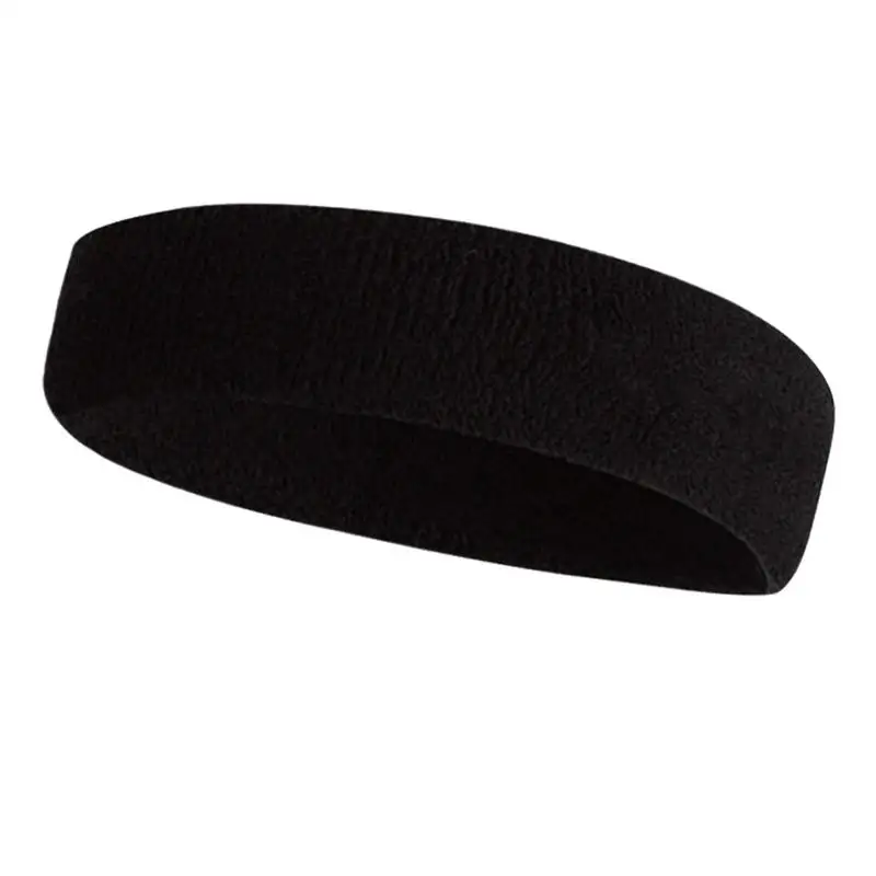 Cotton Elastic Sweatband Basketball Sports Headband Women Men Gym Fitness Sweat Hair Band Volleyball Tennis Running