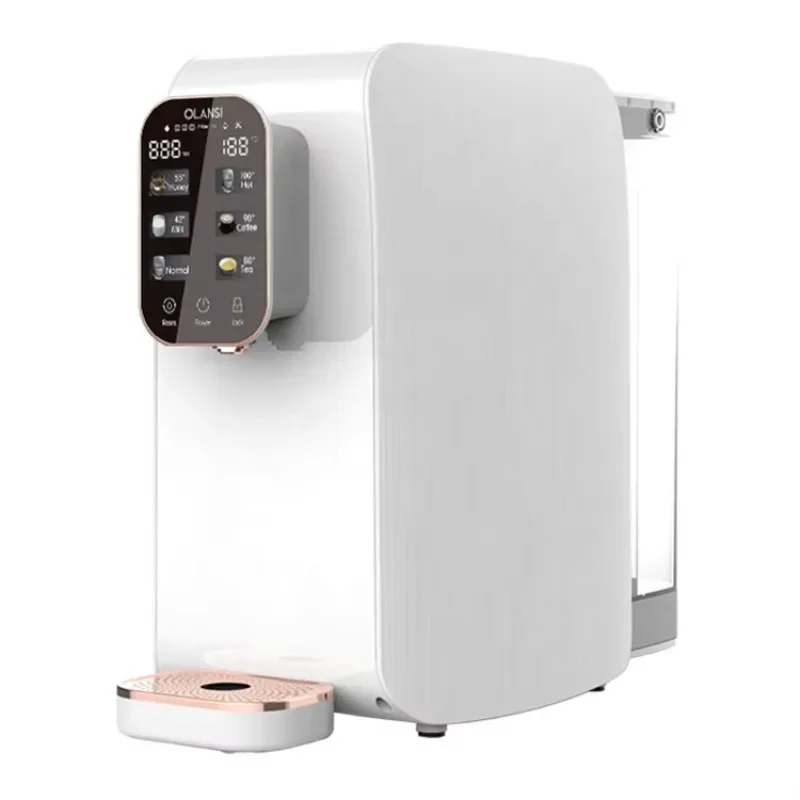 Customizable Multi-Stage Temperature Controlled Reverse Osmosis Water Purifier With Spare Filter For Household Living Space