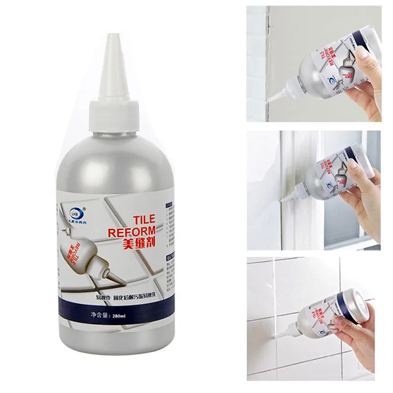 Masilla Reparadora New 280ml Epoxy Grout Beautiful Sealant Floor Waterproof Mouldproof Gap Filling Agent True for Wall Porcelain