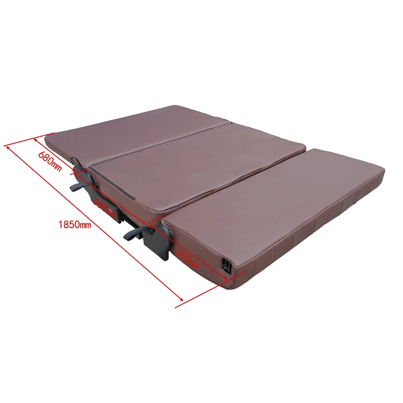 

AutoLiuMa L009S Trifold Leather RV Camper Van Seat Bed With Seating And Sleeping Solutions