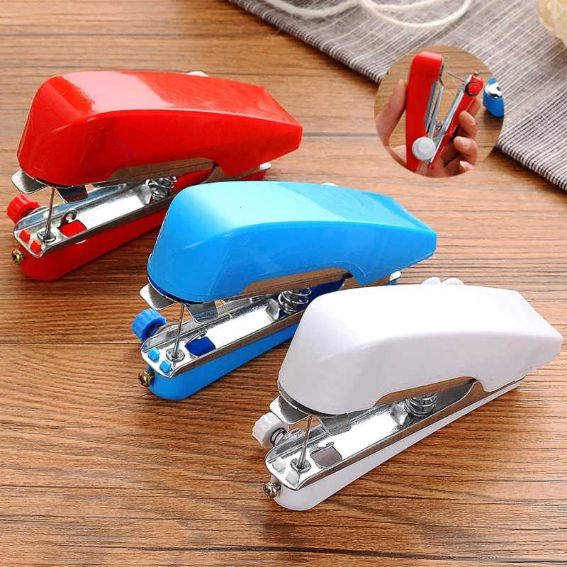 Household Mini Sewing Machines Needlework Cordless Hand-Held Clothes Portable Sewing Tool Handwork Tools Accessories