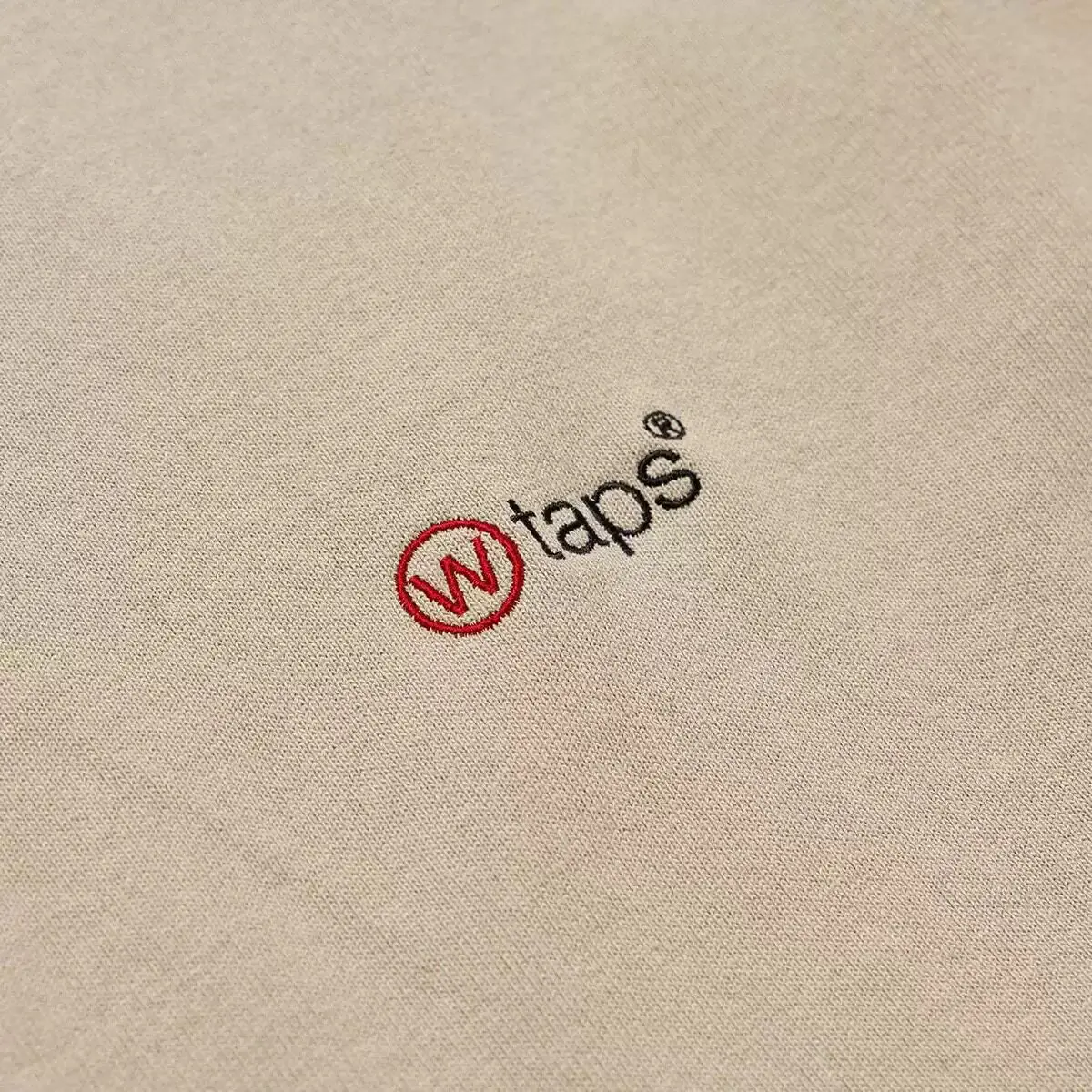 WTAPS 26SS Men's Heavyweight Cotton Long Sleeve T-Shirt Japanese Streetwear Loose Fit Printed Crew Neck Pullover Sweatshirt