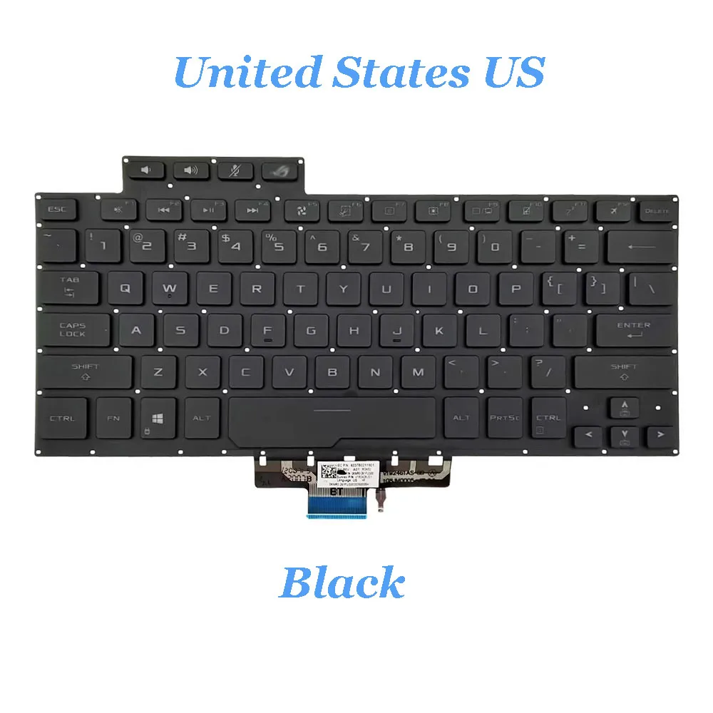 

Клавиатура US\GR для ASUS GA401IH GA401II GA401IU GA401IV GA401IVC GA401IHR GA401QC GA401QE GA401QEC GA401QH GA401QM с подсветкой