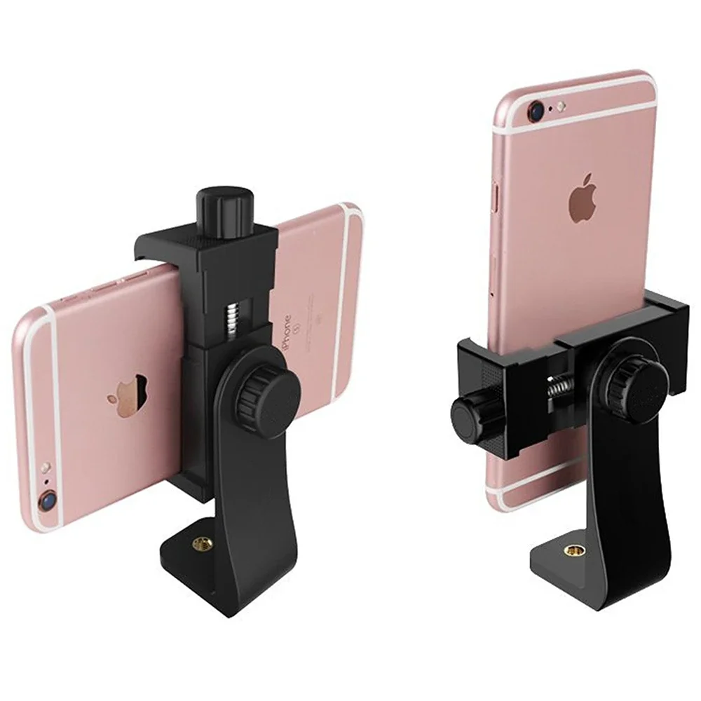 Tripod Mount/Cell Phone Clipper Vertical Bracket Smartphone Clip Holder 360 Adapter For iPhone New Arrival