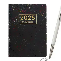 2025 Agenda Book 2025 A7 English Planner Weekly Monthly Note Book Daily To Do List Planner For Daily Schedules Daily Tasks Home