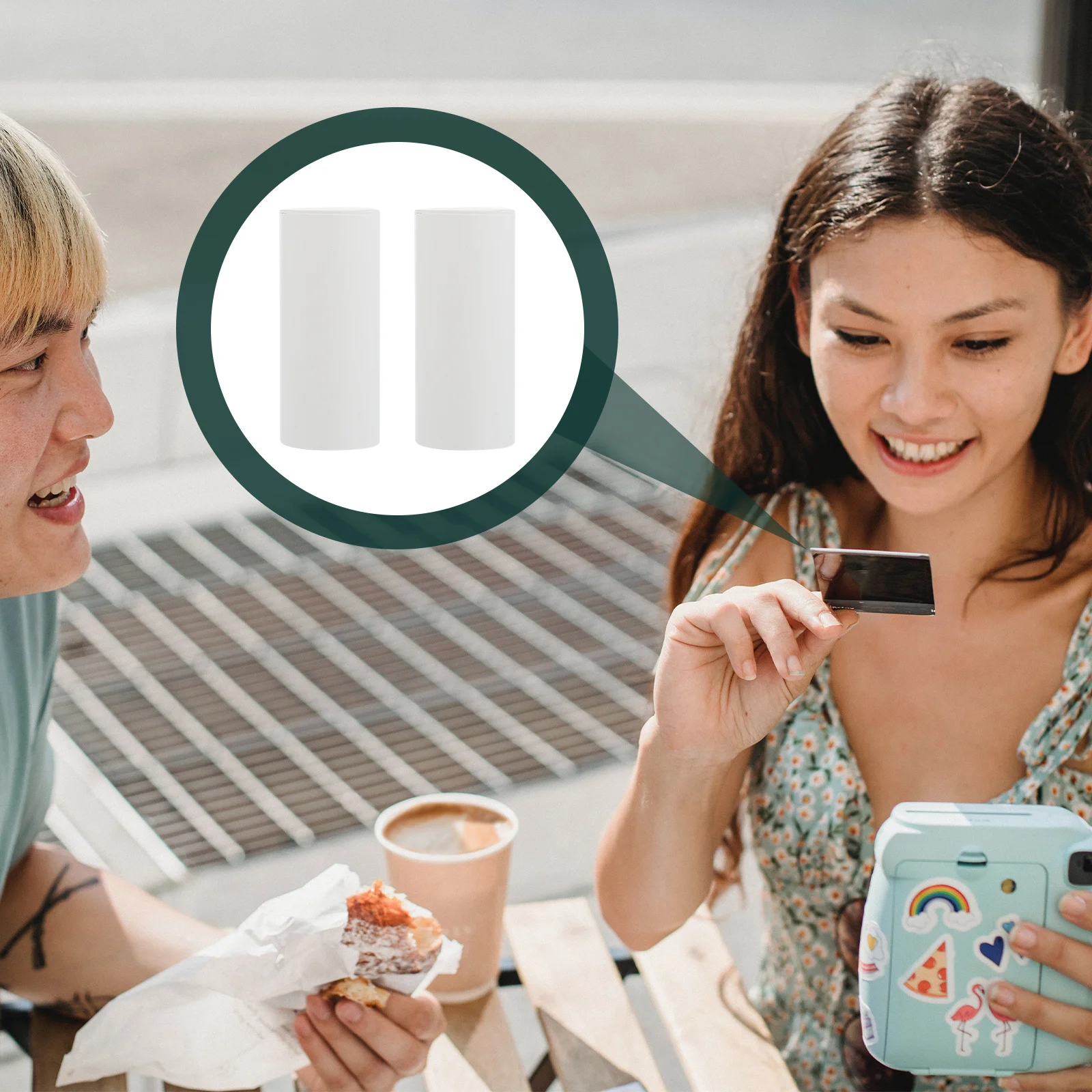 10 Rolls Instant Camera Photo Printer Refill Thermal Paper Replacement Paper High Durability Printing Supplies