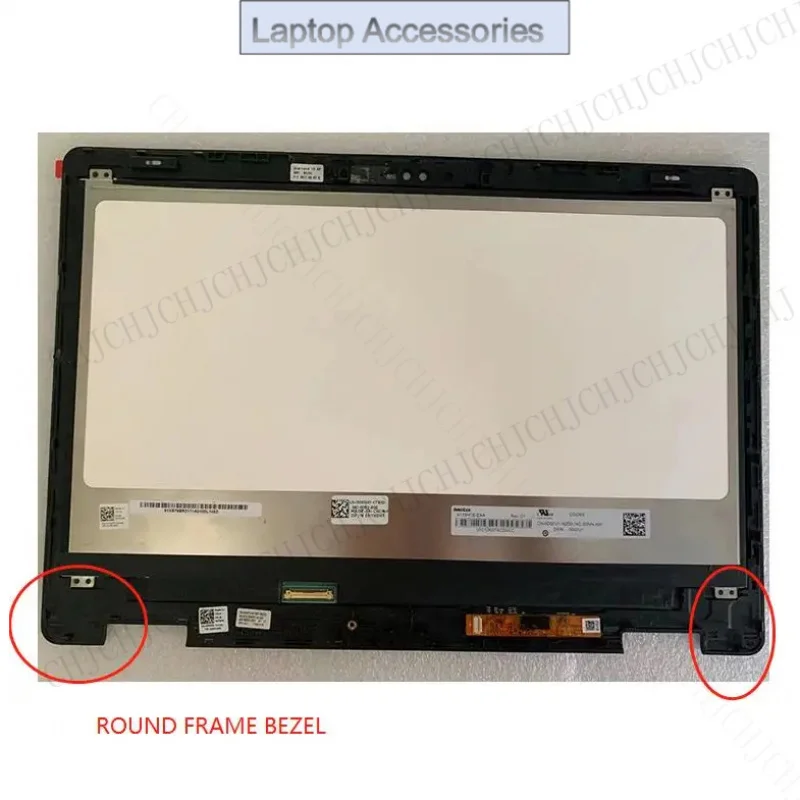 F LCD Screen Touch Digitizer Assembly FRAME BEZEL LP133WF2-SPL2 N133HCE-EAA FHD 30PIN For DELL Inspiron 13 5379 5368 5378