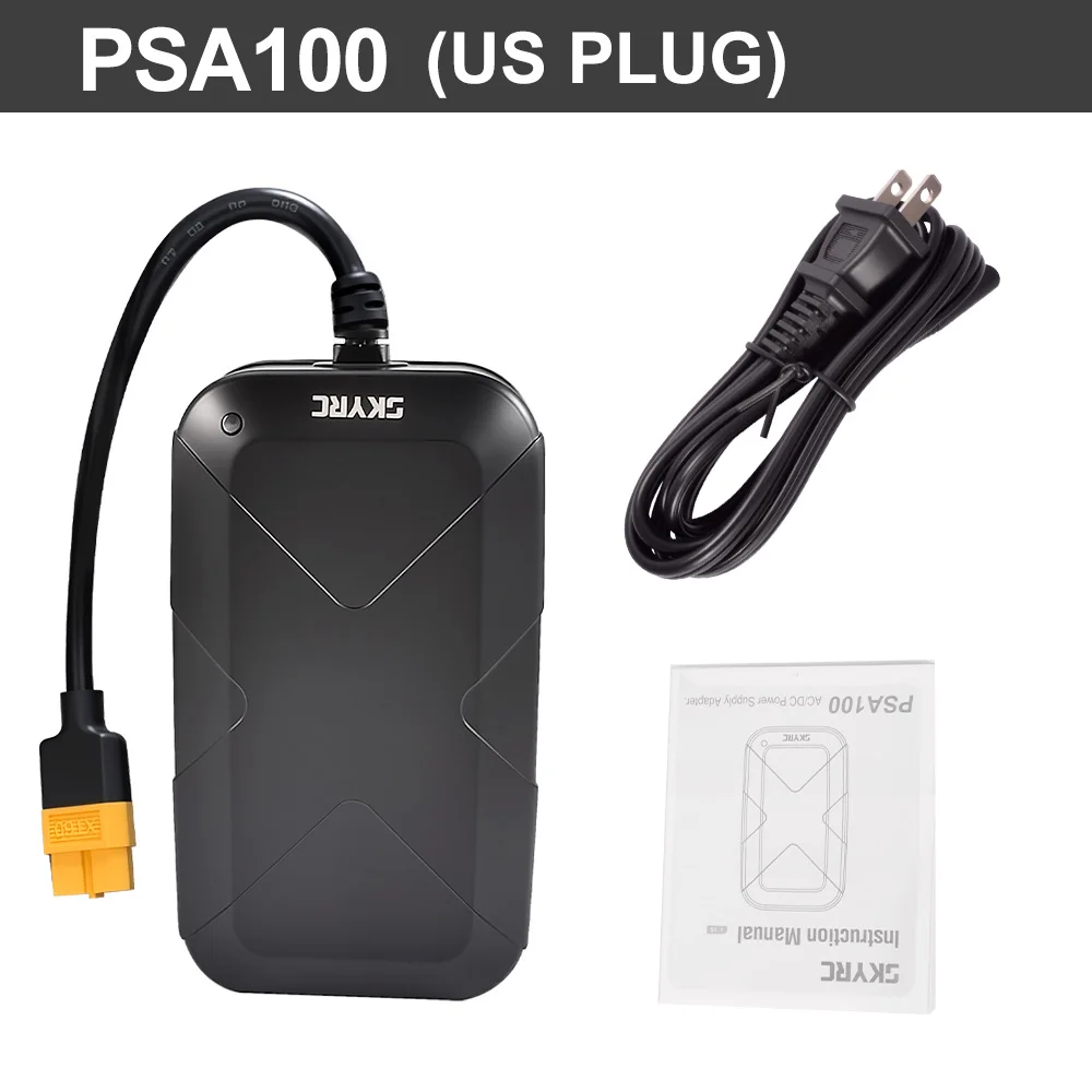 SKYRC PSA100 電源アダプター DC 100W 100-240V XT60 プラグ B6neo B6neo+ 充電器と互換性あり