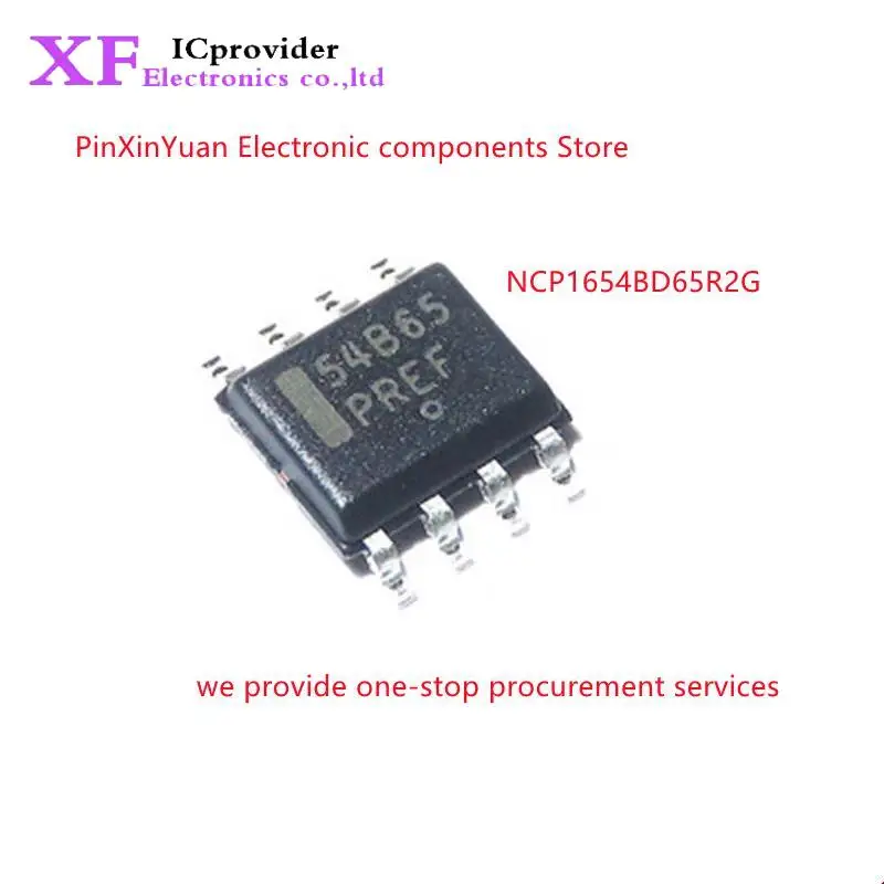 5PCS/LOT 54B65 NCP1654BD65R2G NCP1654  NCP1654BD SOP-8 Liquid crystal power management  