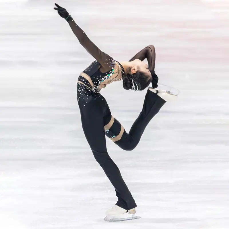 Figure Skating Performance Skirt Grade Exam Kosten Competition Dress Custom Set