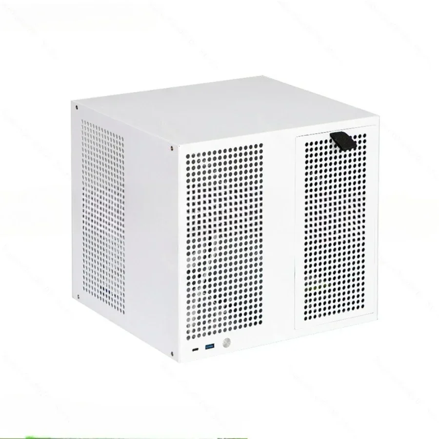 ATX power supply, MATX full height PCIe, Qunhui AIO storage, UNRAID Sagittarius 8-bay NAS chassis with backboard