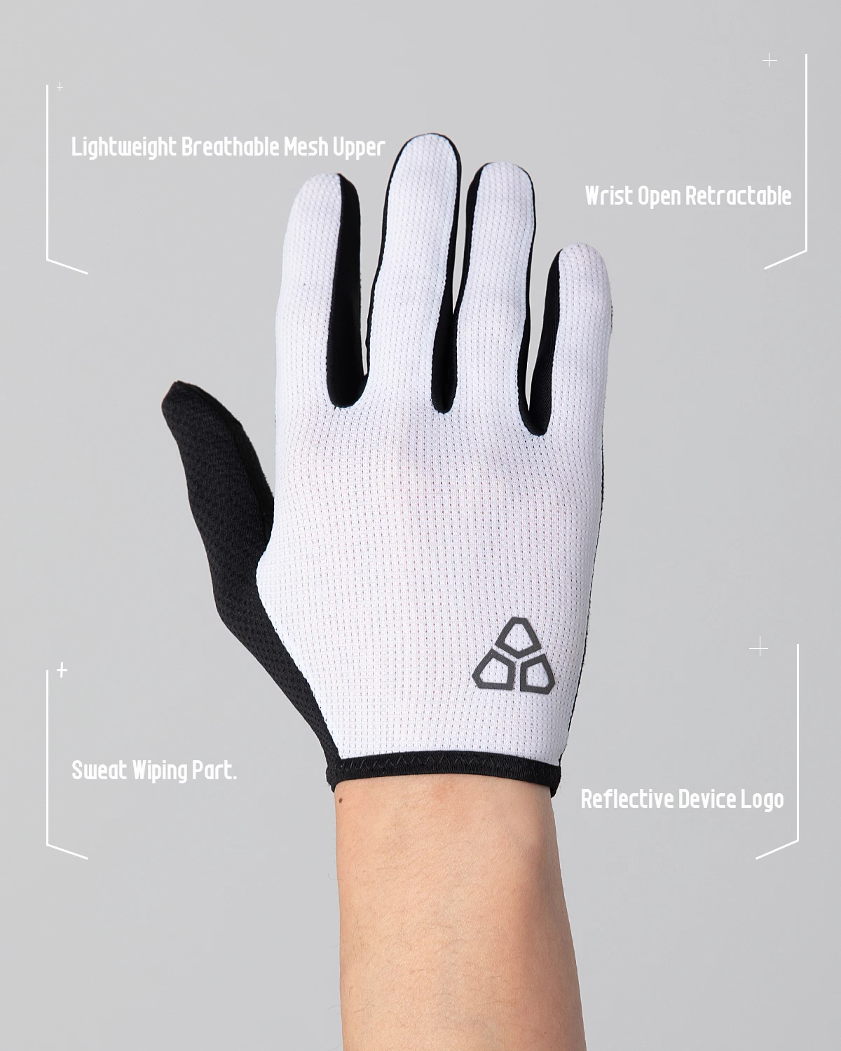 Unisex Full Finger Cycling Gloves 5