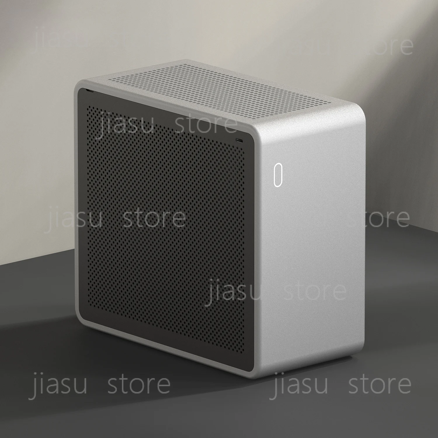 MQ5 CNC Integrated Full Aluminum ITX Case A4 Size Mini Desktop Computer Cabinet Compact HTPC Gaming Chassis