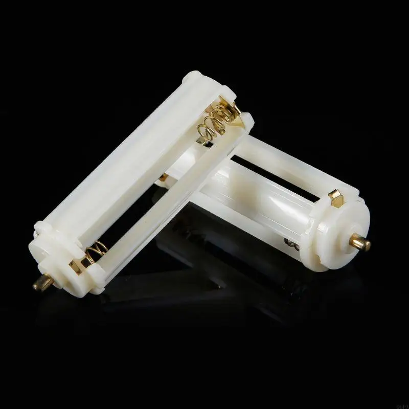 2 ชิ้นแบตเตอรี่ผู้ถือกรณีกล่อง 3 AAA LR03 สําหรับไฟฉายไฟฉายใหม่