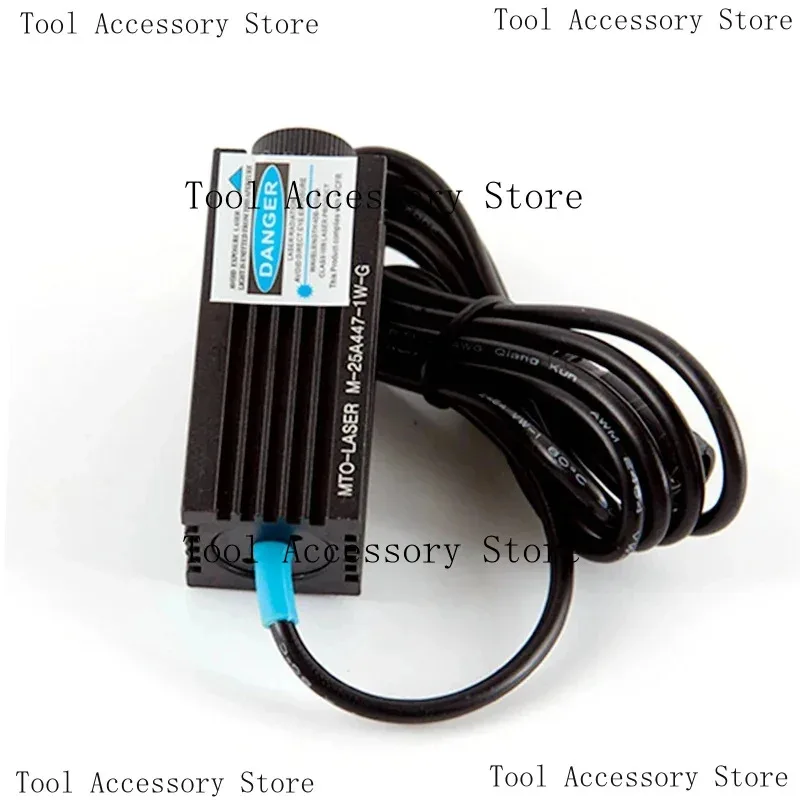 

Adjustable 450Nm 1000Mw Blue High Power Wood Carving Engraving Laser Diode Dot Module 25Mm*60Mm