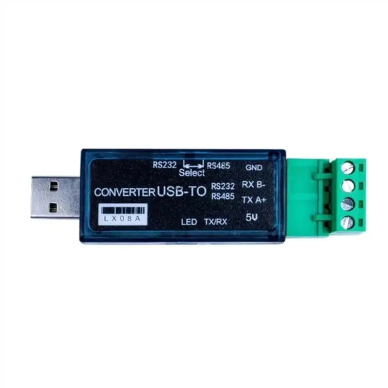 

Промышленный преобразователь USB-последовательный порт с разъемами для связи на большие расстояния и адаптером USB-485 232 для