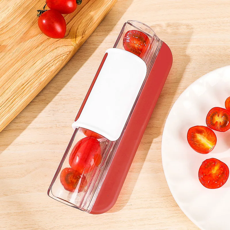 Tomato small tomato slicer, holy fruit cherry slicer, kitchen salad fruit slicer