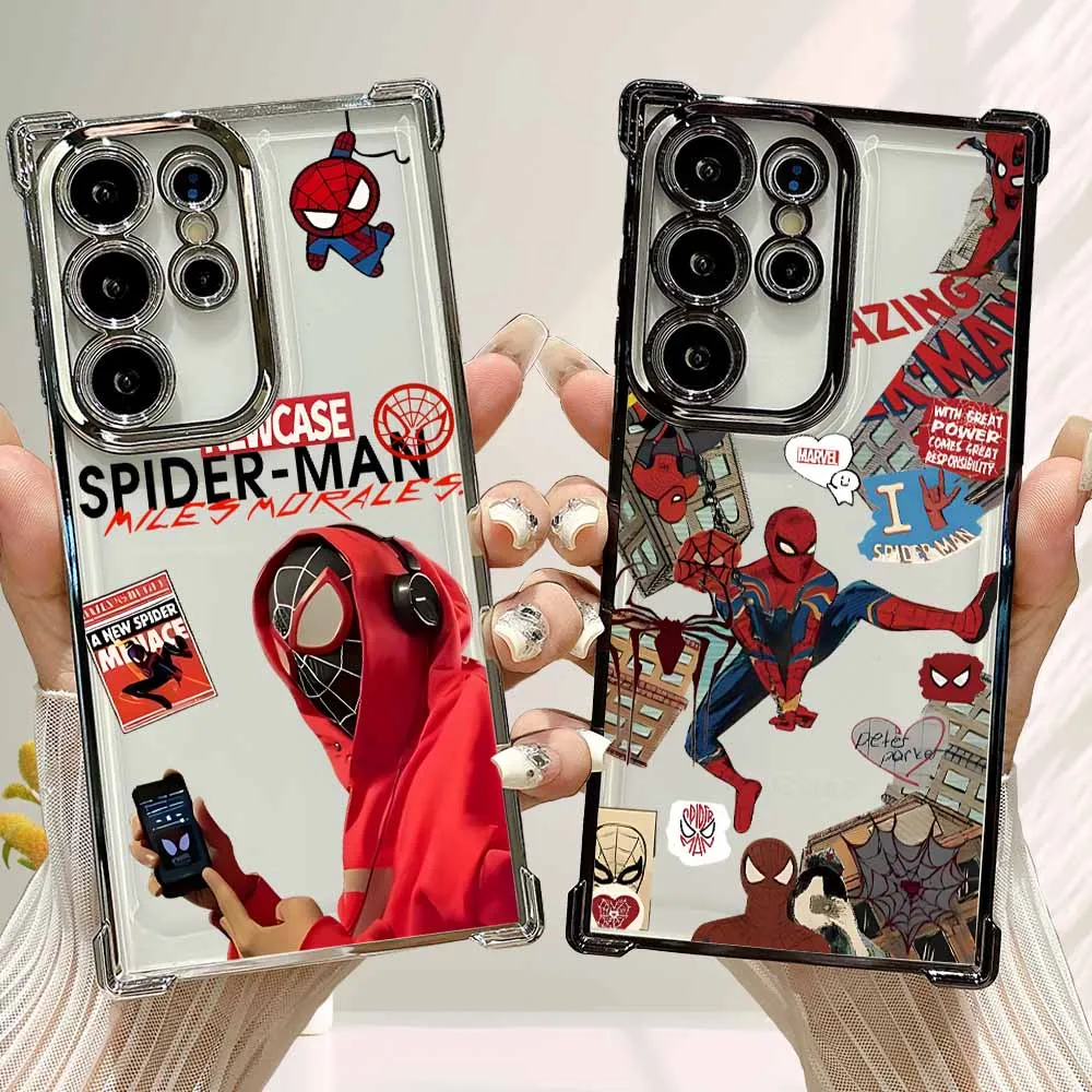 Spider-Man Anime For Samsung A57 A56 A55 A54 A53 A52 A51 A37 A36 A35 A34 A33 A31 A26 A25 A27 A07 A06 Phone Case