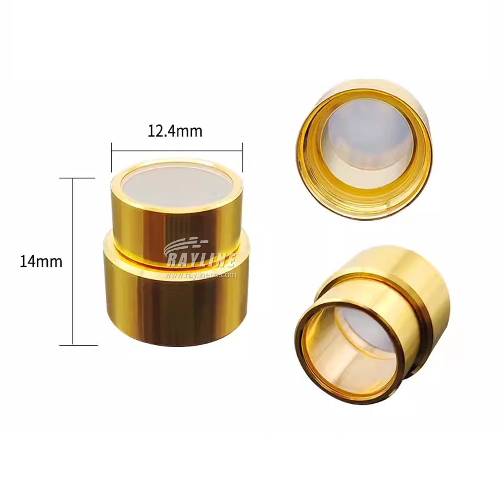 1PC Raycus/Max/JPT/RECI/BWT Output Connector Protective Lens Group QBH Proterctive Windows 0-15kW for Raycus Fiber Laser