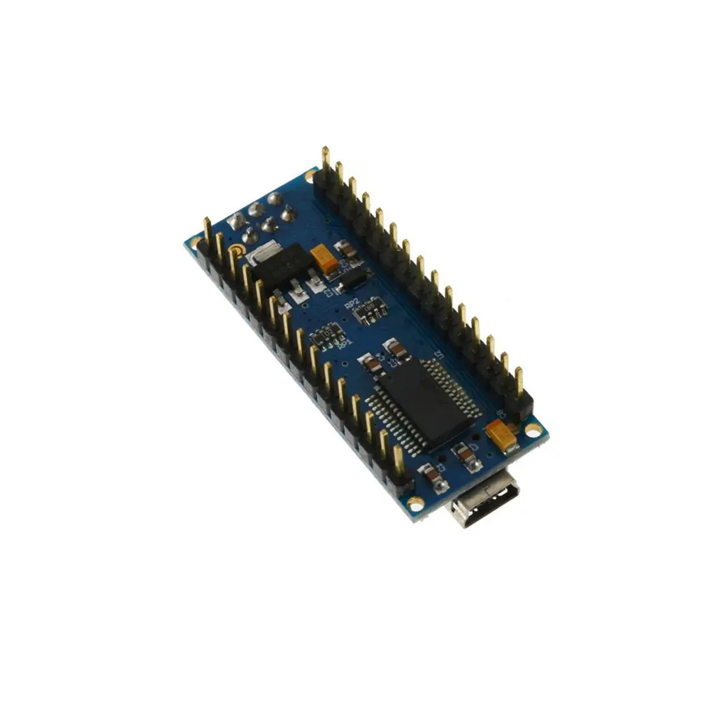 Hot 1PC Mini USB Nano V3.0 5V Micro Development Board ATmega328P CH340 Breadboard Controller For Arduino Voltage Regulator Board