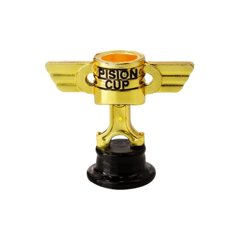 High Quality Model PISTON CUP Plastic Champion Gold Trophy Awards Sports Games Competition Small Prize Cup for Kids Gift