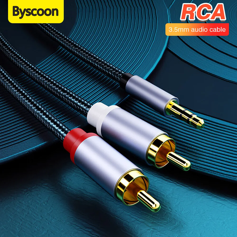 3.5Mm To 2RCA Split…