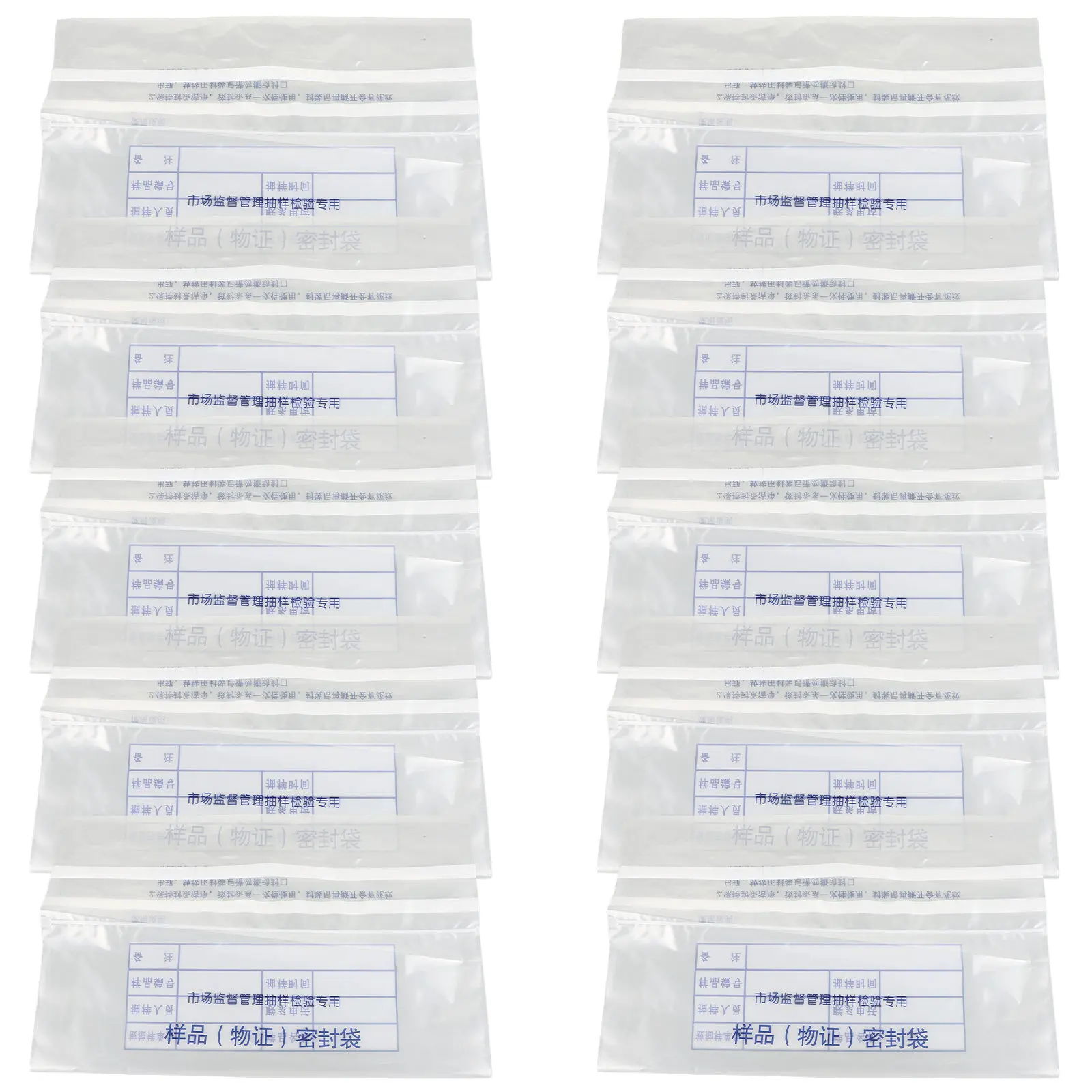 

10Pcs Tamper Evident Bank Bags Large Plastic Money Deposit Bag Writable Self Adhesive Strip Clear Evidence Envelope Secure Cash