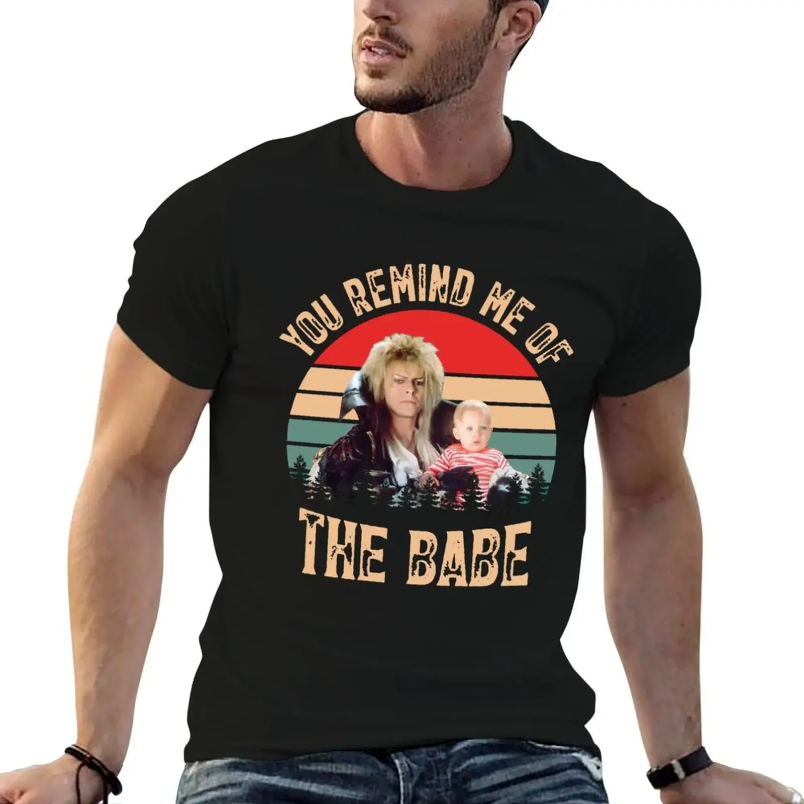 You Remind Me of The Babe T-Shirt cute clothes anime stuff men clothings