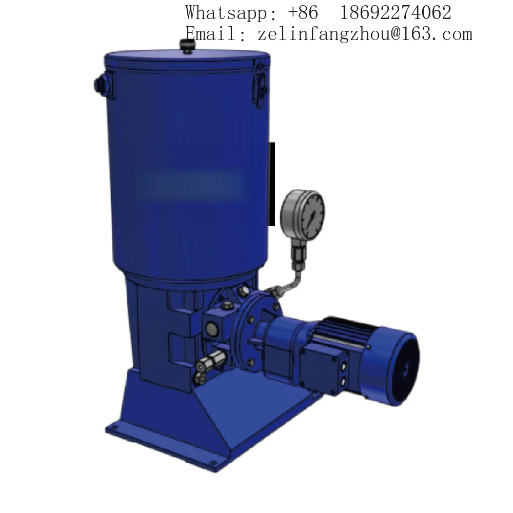 Auto Lubrication Pump for Dual Line Systems Multi Point Large Scale Lubrication Applications Heavy Duty Industrial Pro
