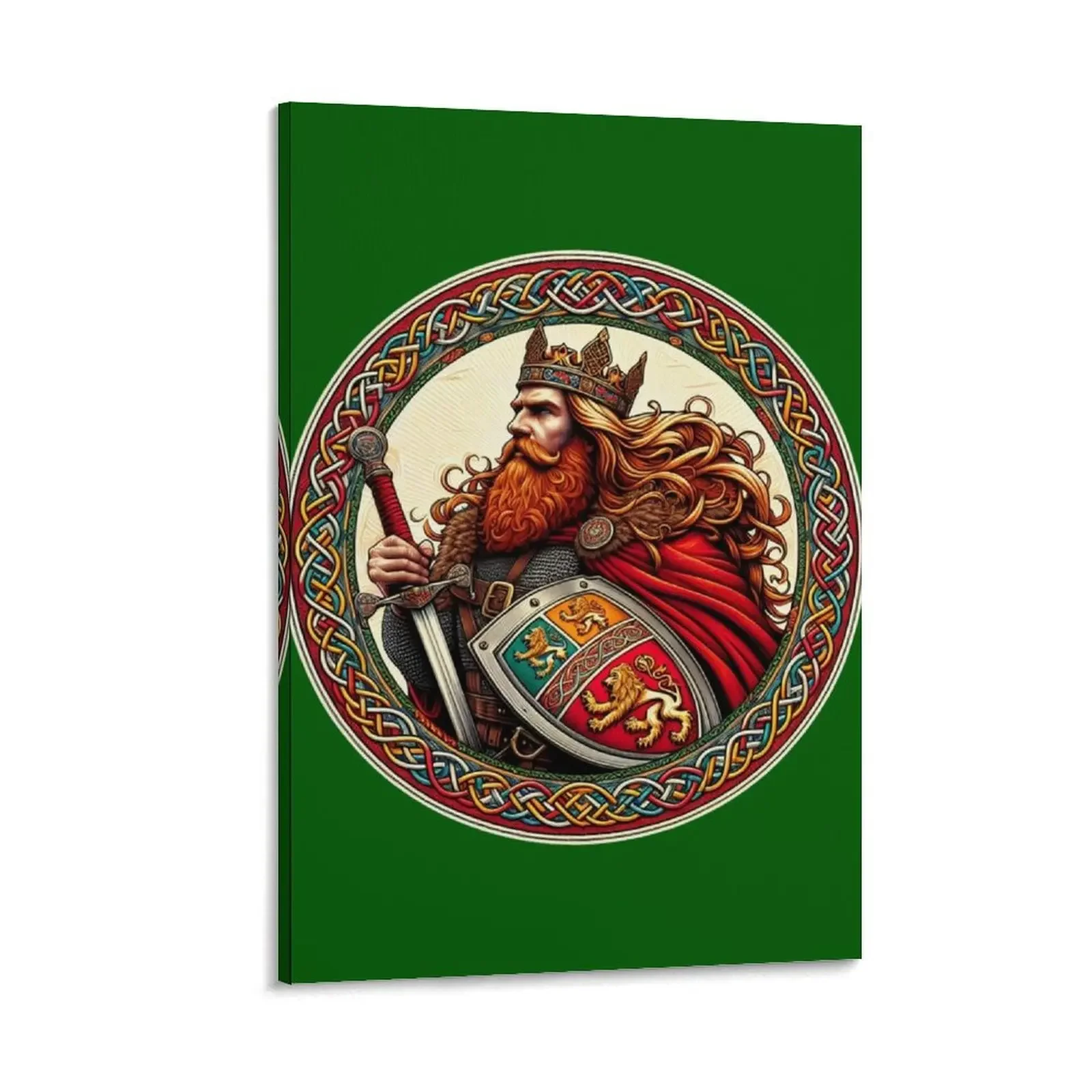 

Lion of Ireland, Brian Boru Canvas Painting home and decoration Paintings on canvas for living room room decorations