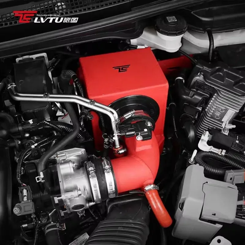 Hot Sale Performance Red Aluminum Mushroom Air Intake Filter Kit for Fit GK5 Engine Air Conditioning System