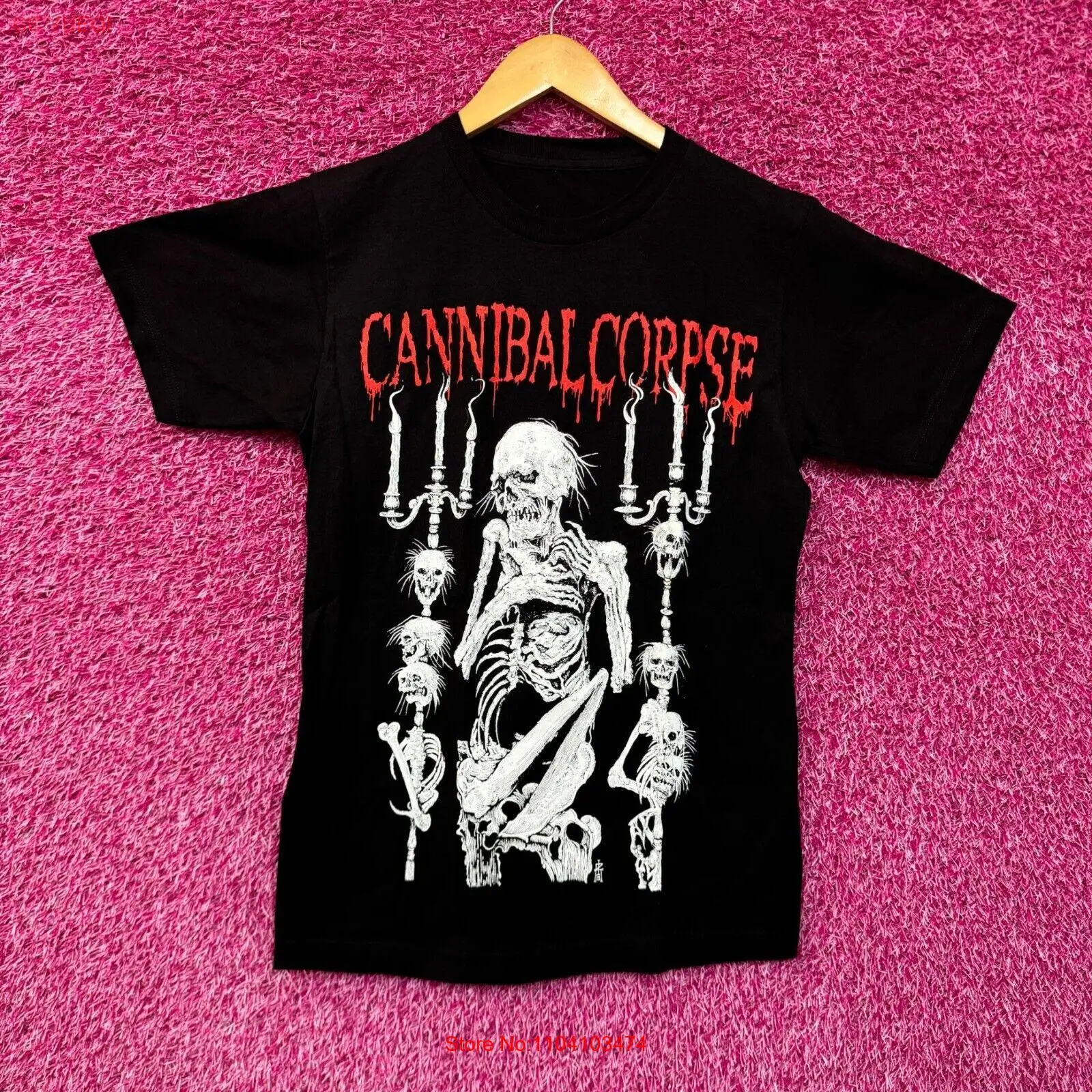 

Рубашка канделябры Cannibal Corpse, размер Small