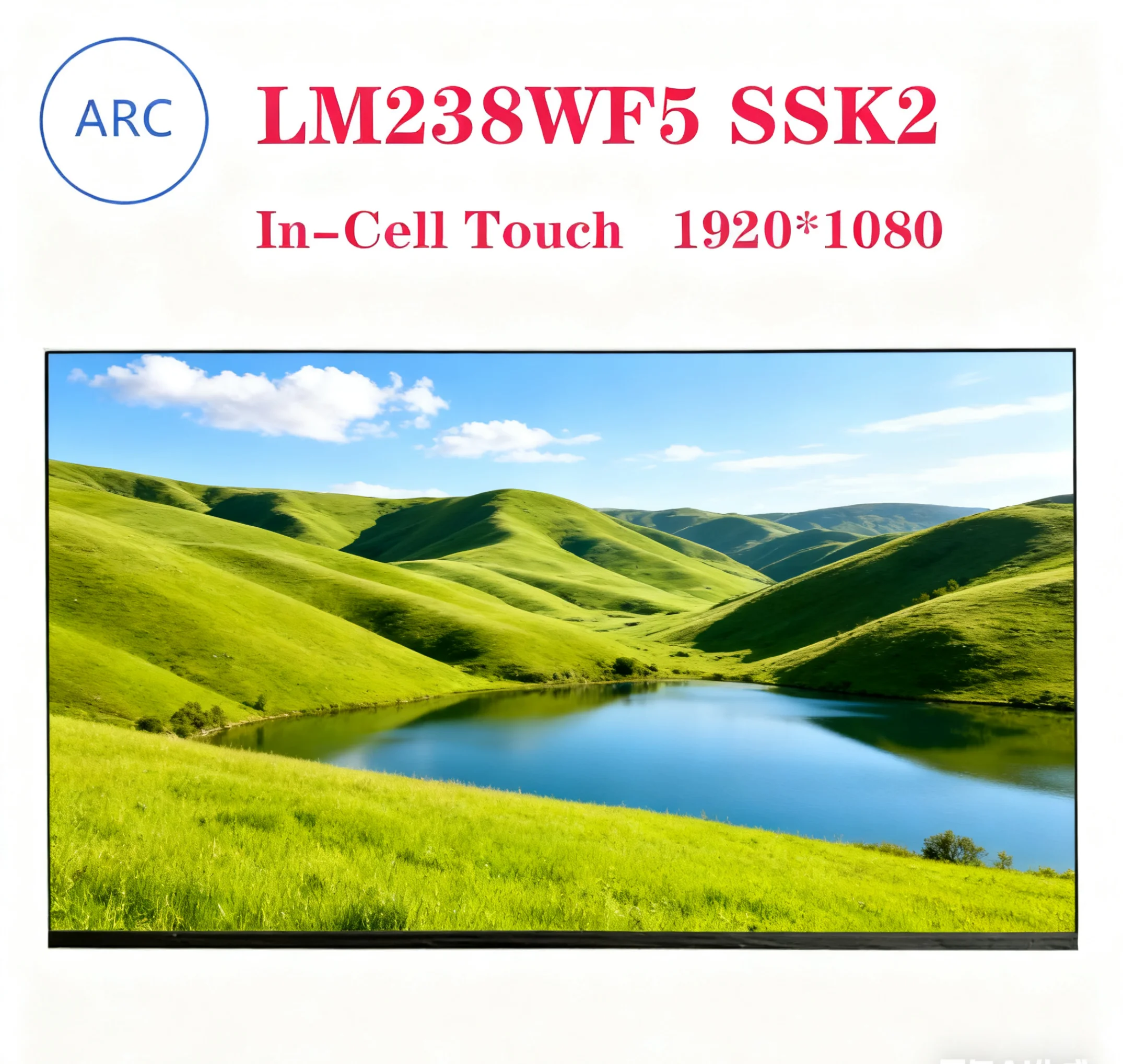 Pantalla LCD Original NUEVA de 23.8 Pulgadas LM238WF5 SSK2 1920*1080 FHD LM238WF5-SSK2 Pantalla Táctil LCD