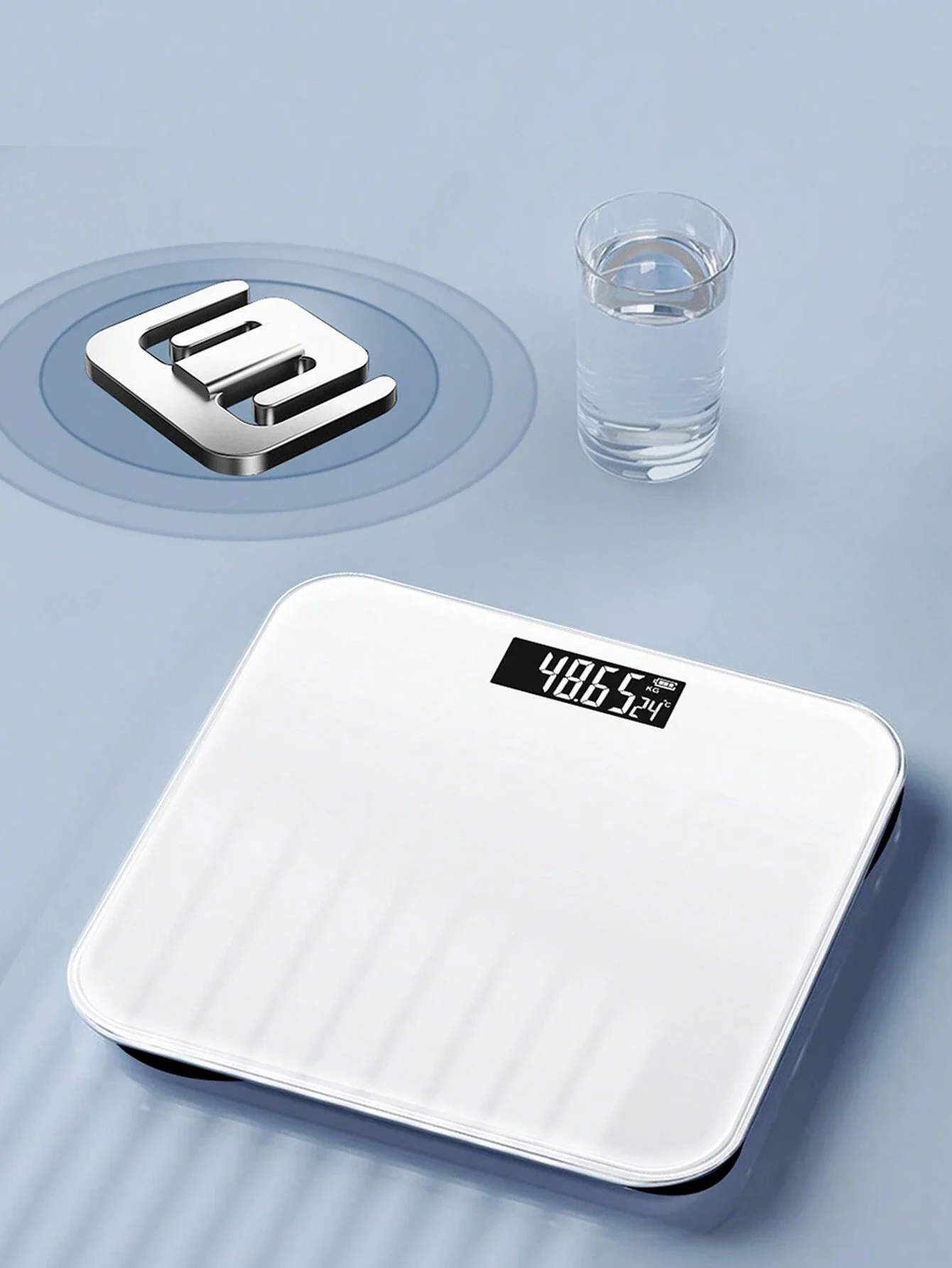 1pc High Precision Smart Induction Body Weight Scale For  Use