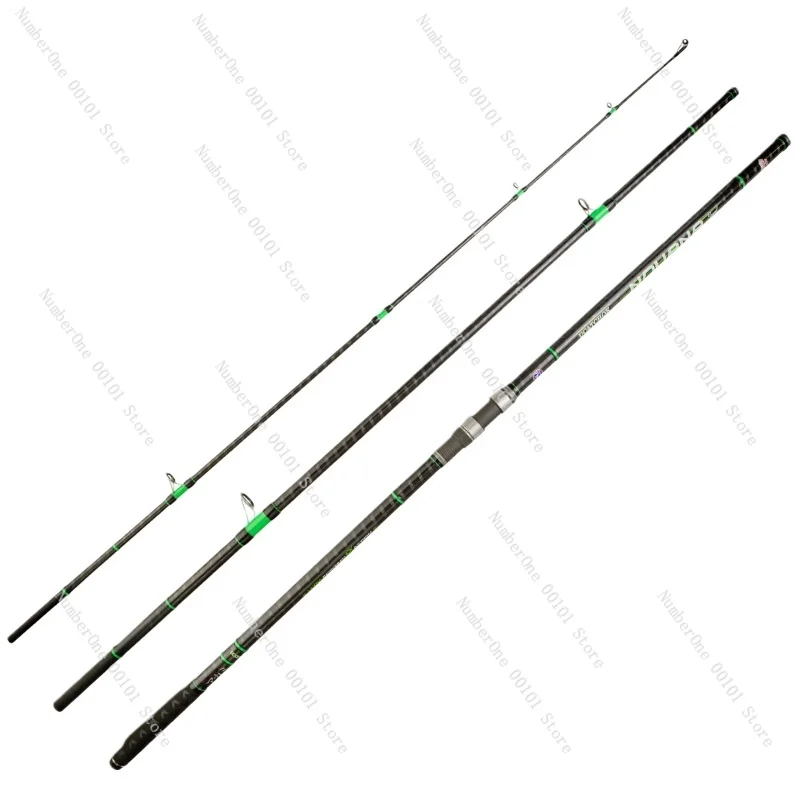 4.25/4.5m Full Fuji 3 Sections 200-600g Casting Weight High Carbon Fiber Surf Long Casting Rod