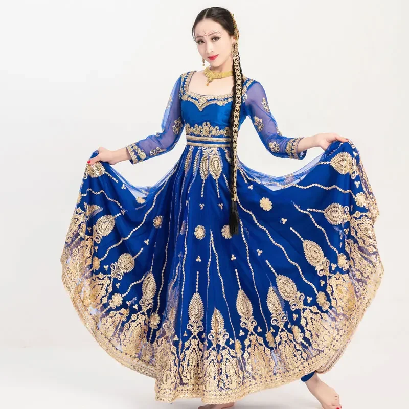 

Iman Индийское платье Картак Анны Lengha Сари Бутик со стразами и вышивкой Платье для выступлений Фотография