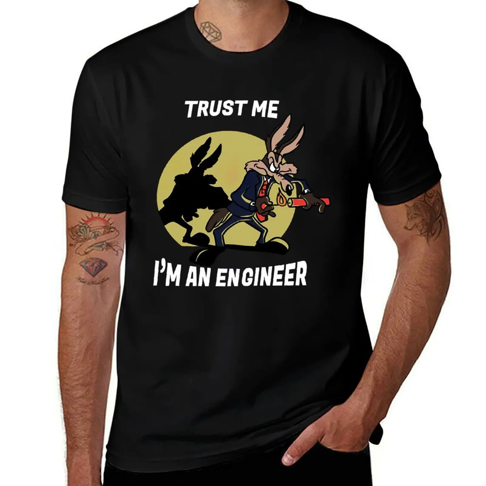 

Trust me I'm an Engineer T-Shirt Funny t-shirt summer top topping shirts men