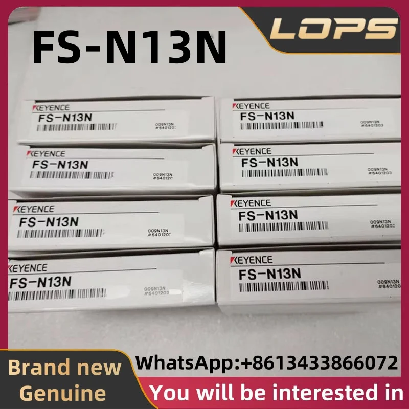 

FS-N13N KEYENCE New Original cable-type NPN digital fiber optic amplifier available in stock, welcome to consult.