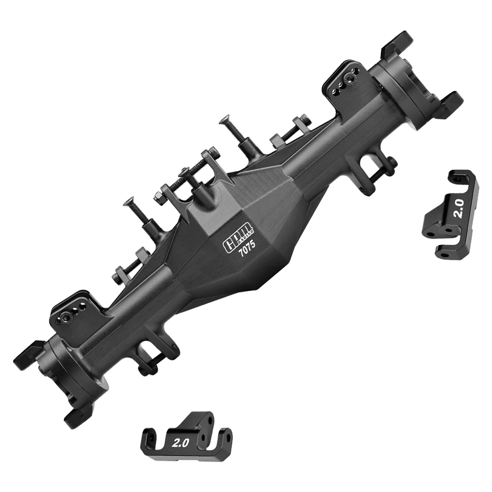 Zestaw metalowych obudów przedniej osi GPM LOS-1805 LOS-1824 do LOSI 1/8 LMT Solid Axle 1.0 2.0 1/10 LMT L0S04027 Monster Truck Rc Car