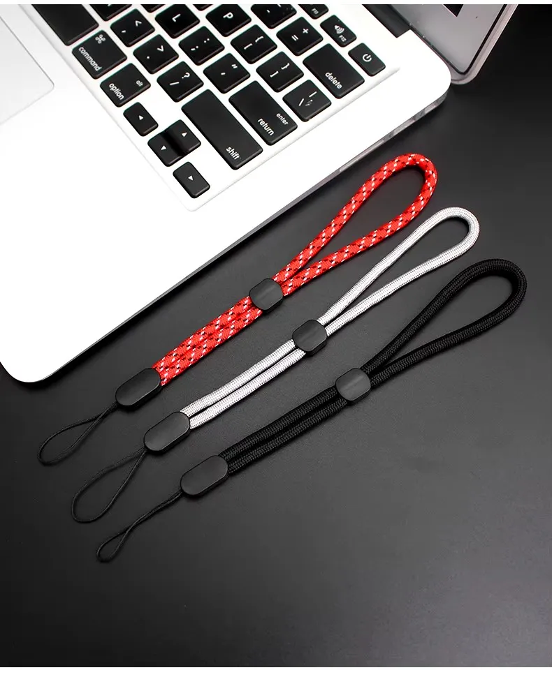 New Hot Hand Wrist Lanyard Strap String for Phone iPhone 7 8 X 6 Flash Drives Keys Keychains DSLR Camera GoPro Holders r57