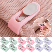 6PCS Anti-slip and Needle-free Mattresses Quilt Holder Bed Accessories Quilt Cover Blanket Clip Tongs Anti-running Clothespin