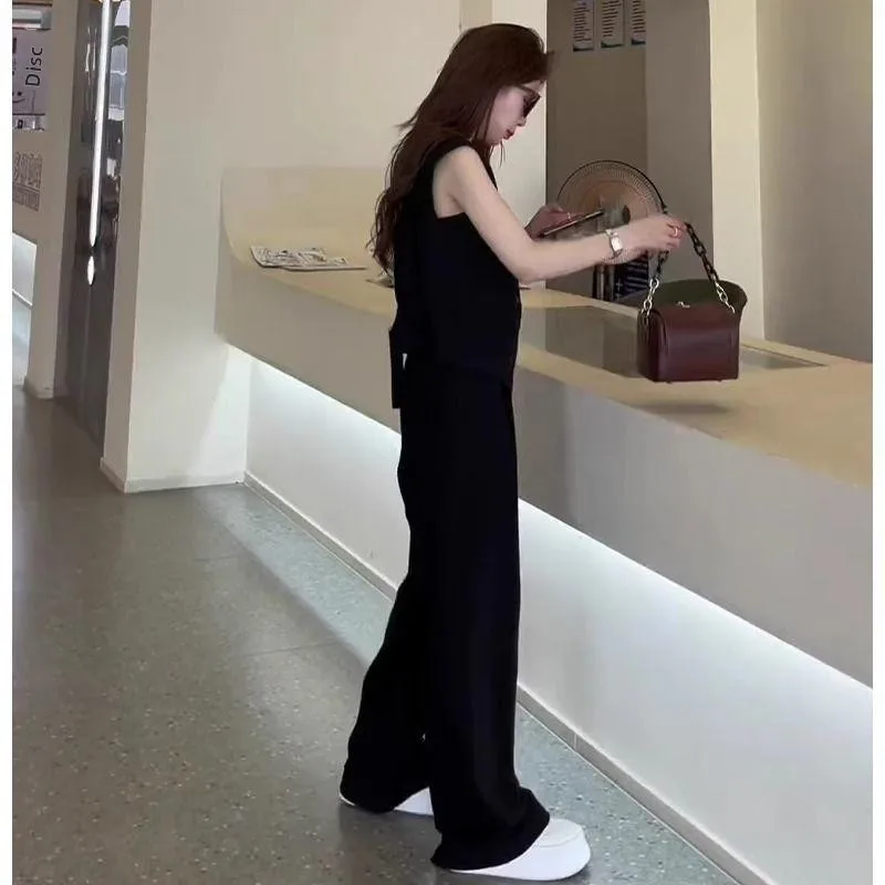 سليم صالح الخامس الرقبة سترة دون أكمام المرأة الصيف نمط جديد رقيقة الراقية سترة تنفس مريحة المألوف تخفيف نمط