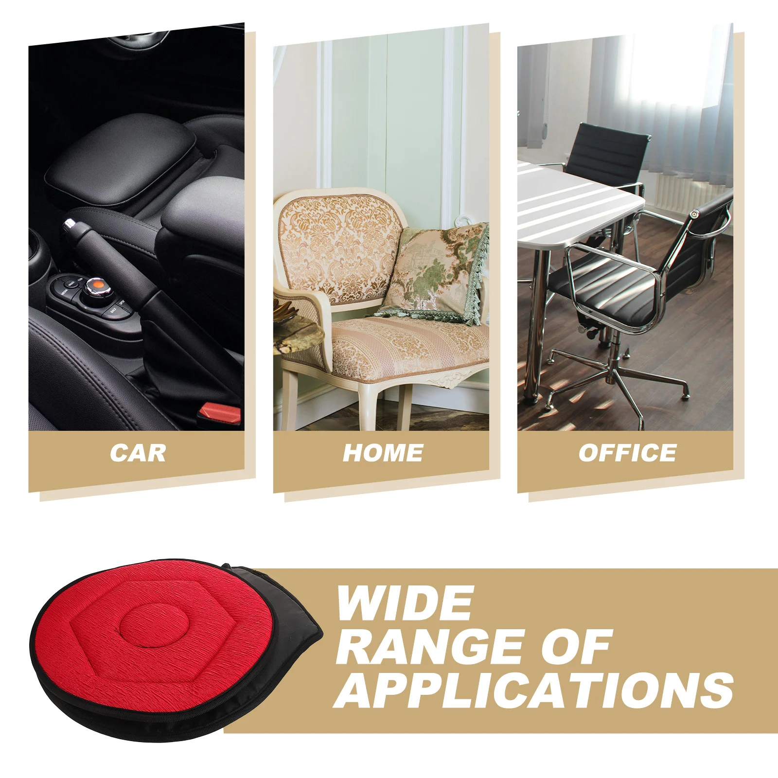Поворотная подушка для автомобиля, 360 градусов — комфортная и долговечная