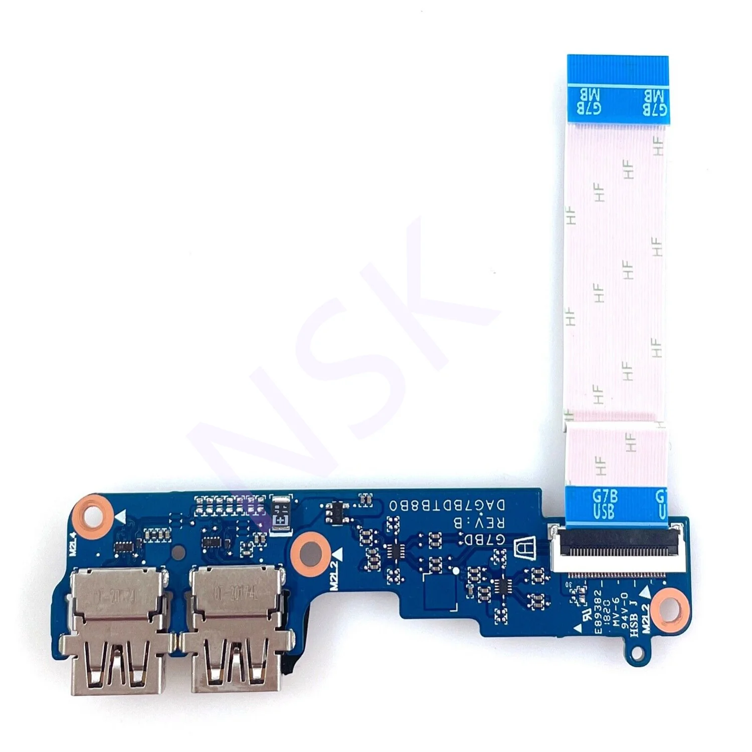 Original Original für HP Pavillon 15-cw io USB Port Board Kabel dag7btb18a0 dag7bjtb8a0 Spot Test ok