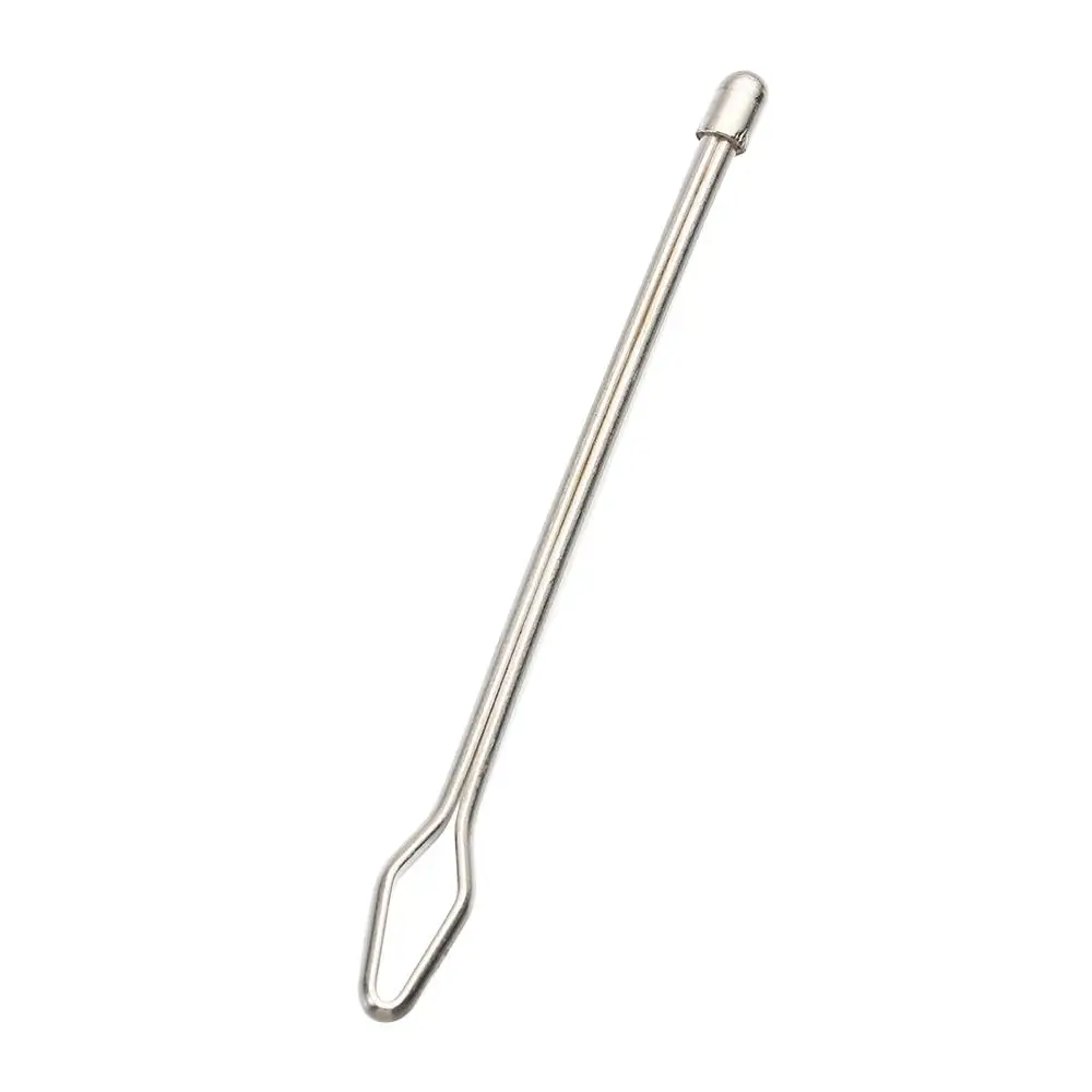 5pcs Craft Hand Tool Self-Locking Clip Tweezers Wearing Threaders Guide Stainless Steel Elastic Rope Threader Easy Threaders