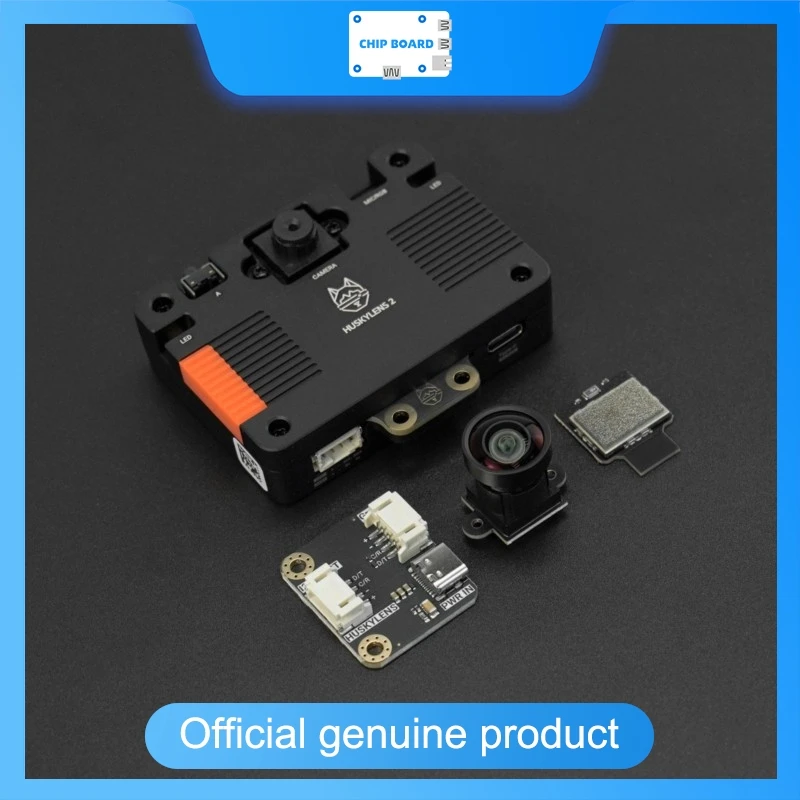 

DFRobot HUSKYLENS 2 Plus KIT AI Vision Module, Kendryte K230 Dual-Core 1.6GHz Intelligent Sensor Kit